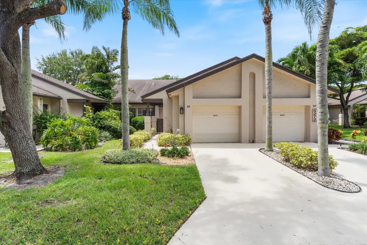 Front and Garage at 5272 Fairway Woods Drive 4113, Delray Beach