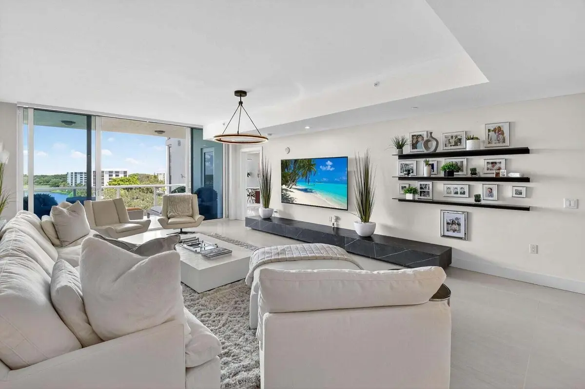 Living Room at 20155 Boca West Drive C504, Boca Raton
