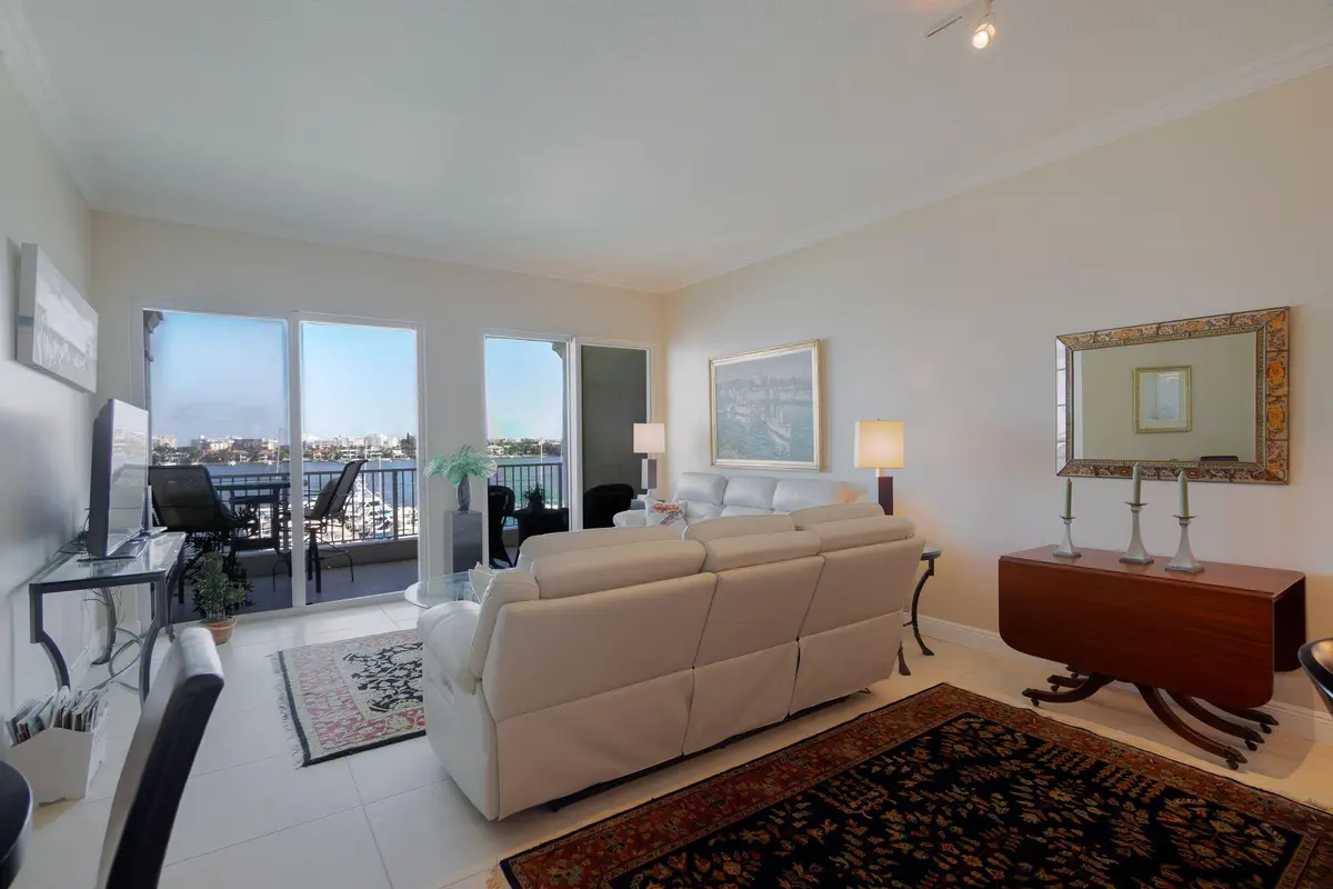Living Area at 806 E Windward Way Ph 1, Lantana