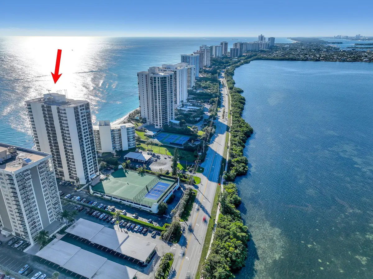 Building Aerial 2 at 5420 N Ocean Drive 1106, Singer Island