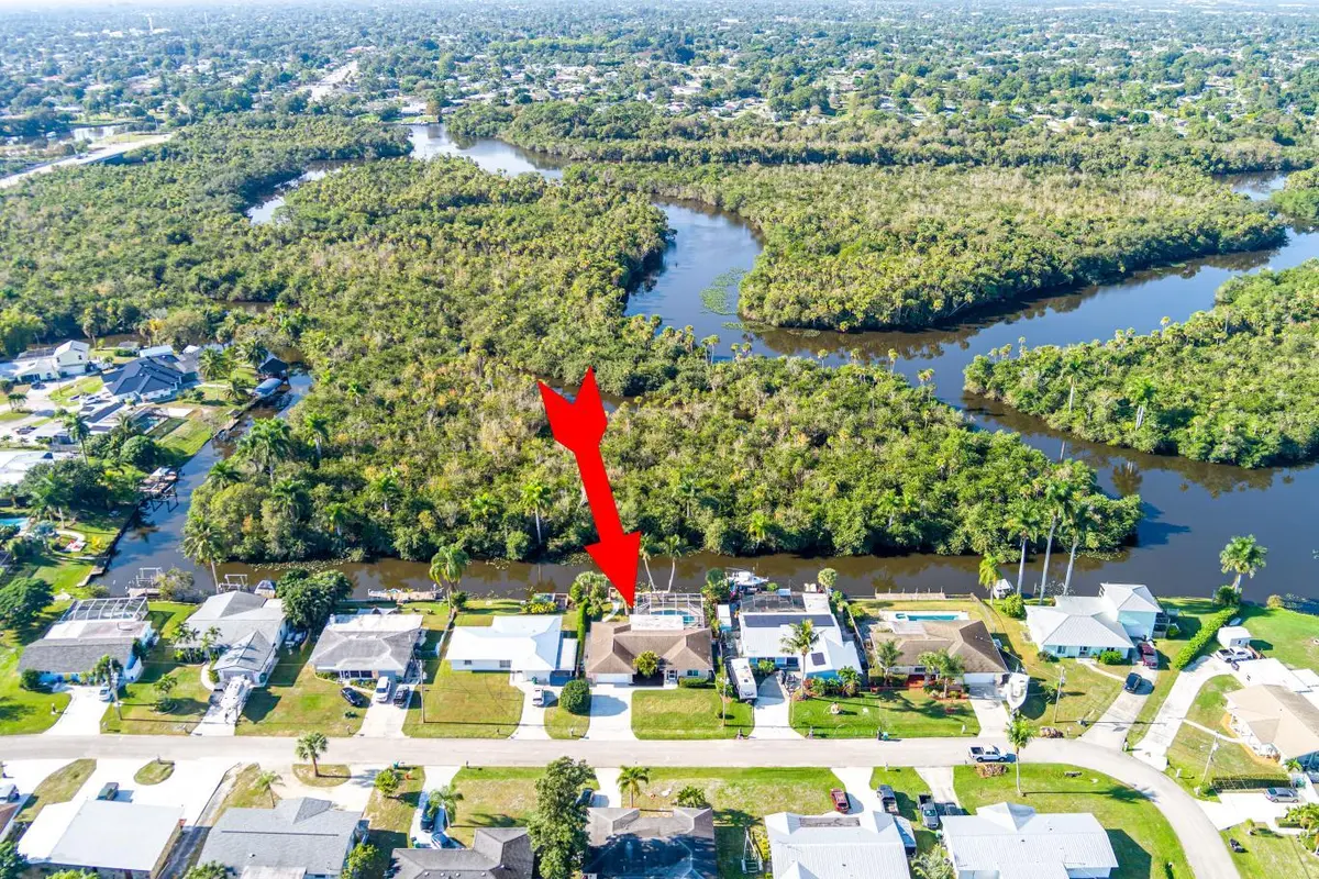 Water views at 308 Holly Avenue, Port St. Lucie