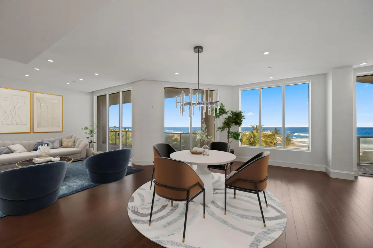 Breakfast Area at 3000 S Ocean Boulevard 503/504, Palm Beach