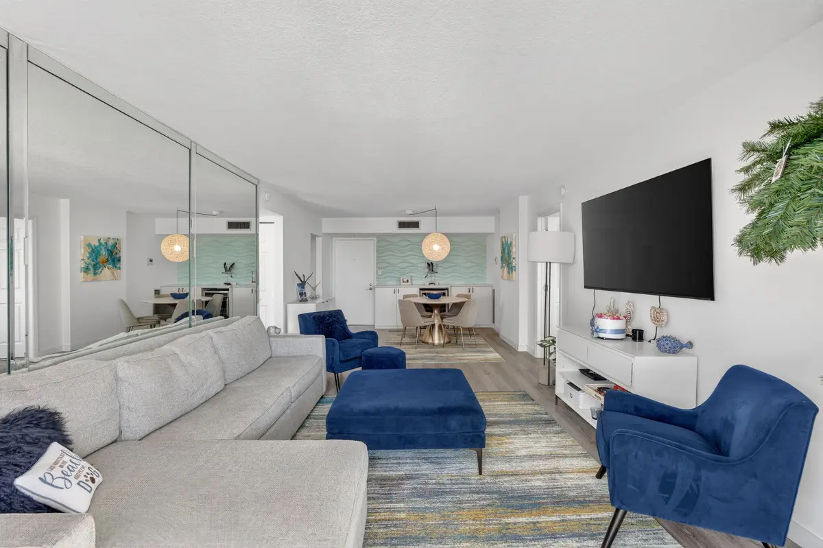 819- Full Living & Dining at 525 N Ocean Boulevard 819, Pompano Beach