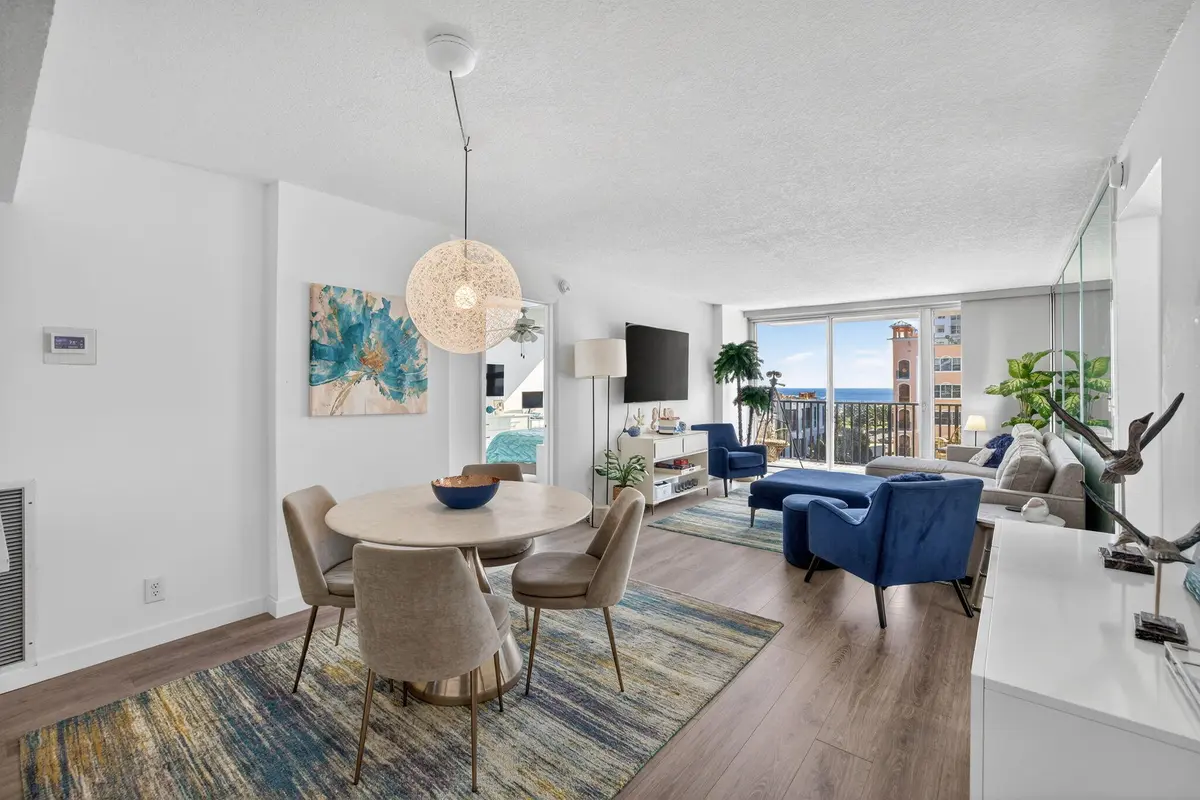 819- Living Room full at 525 N Ocean Boulevard 819, Pompano Beach