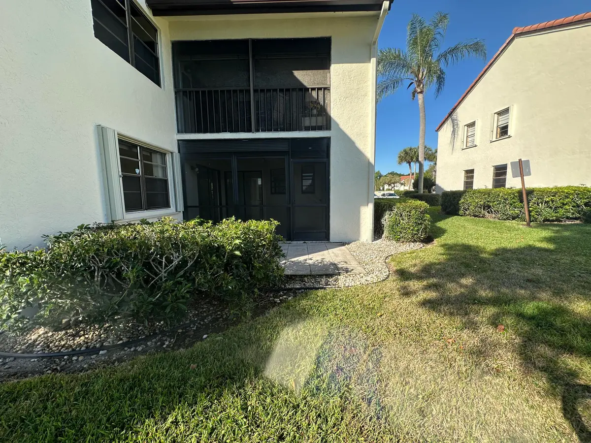 BACK OF LANAI at 5819 Parkwalk Drive, Boynton Beach