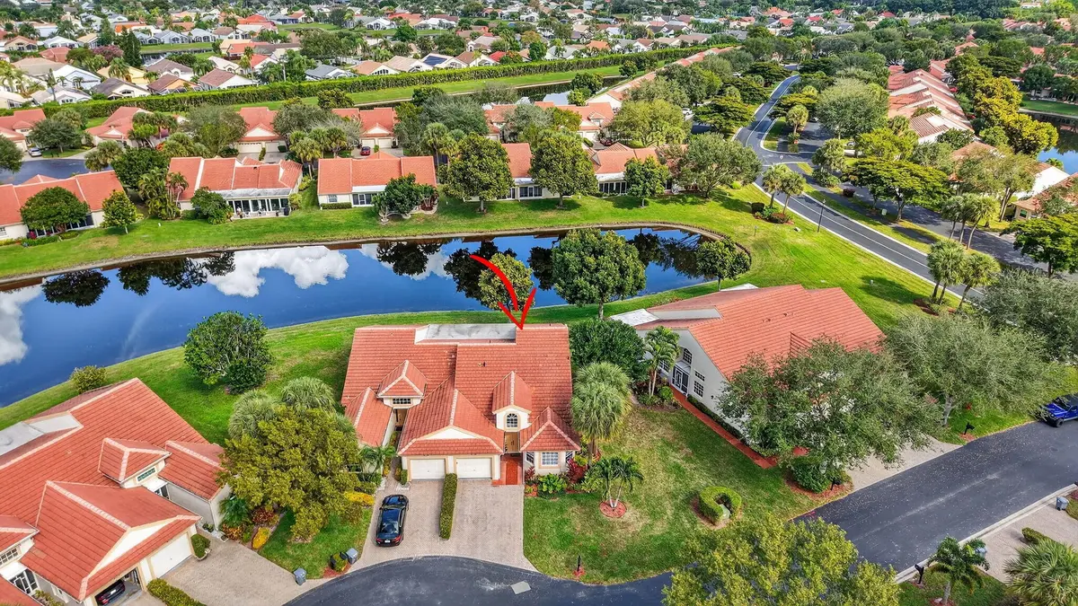 Beautiful Lake Views at 7921 Sandy Pointe Drive, Delray Beach