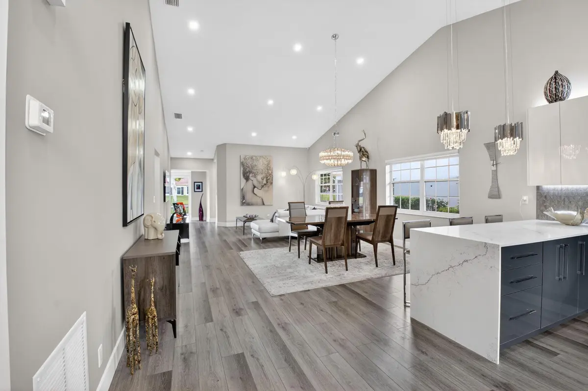 Soaring Ceilings with LED Lights at 7921 Sandy Pointe Drive, Delray Beach