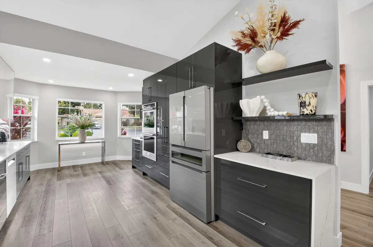 Bosch Refrigerator/built-in wine cooler at 7921 Sandy Pointe Drive, Delray Beach