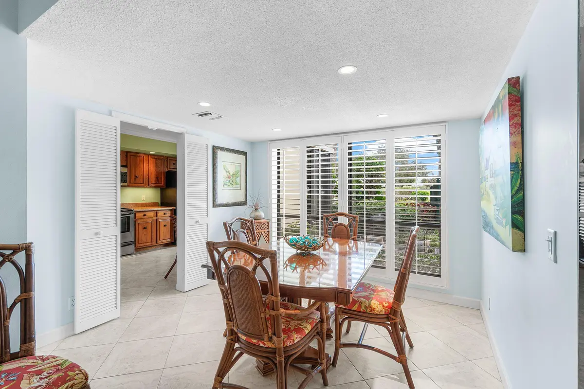 dining Area at 3587 Quail Ridge Drive Bobwhite A, Boynton Beach