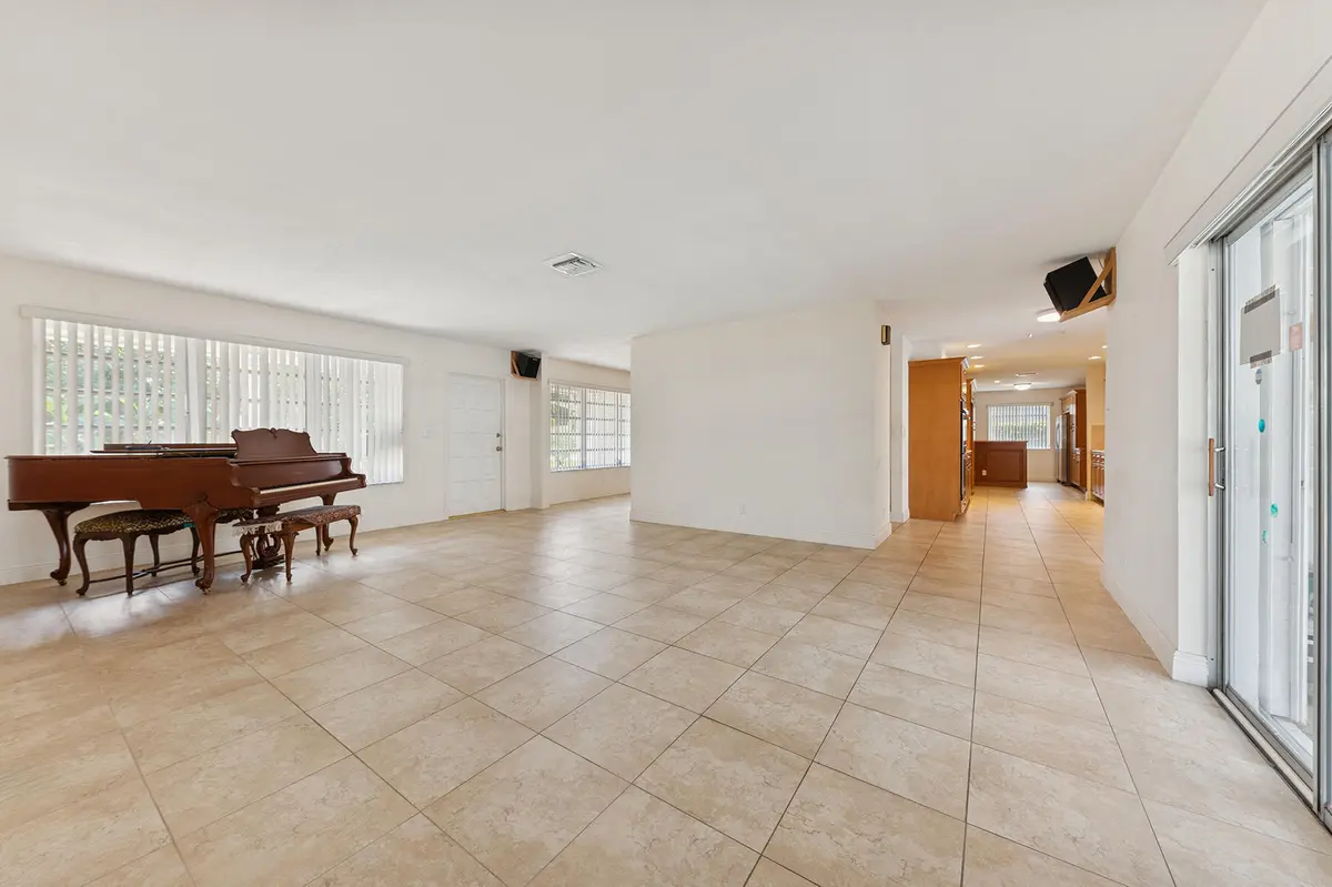 Living Room Looking into Front Door at 3625 Lowson Boulevard, Delray Beach