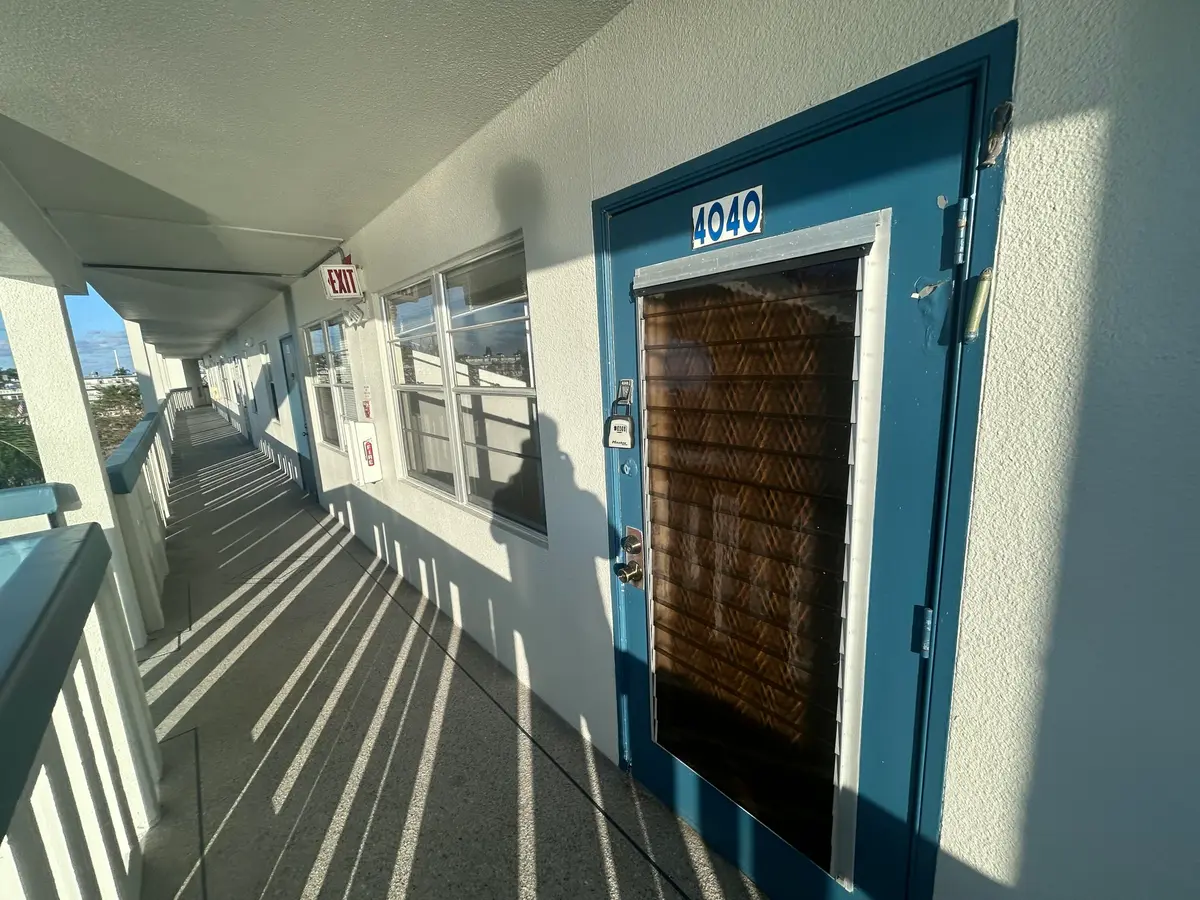 Front Door at 4040 Lincoln C 4040, Boca Raton