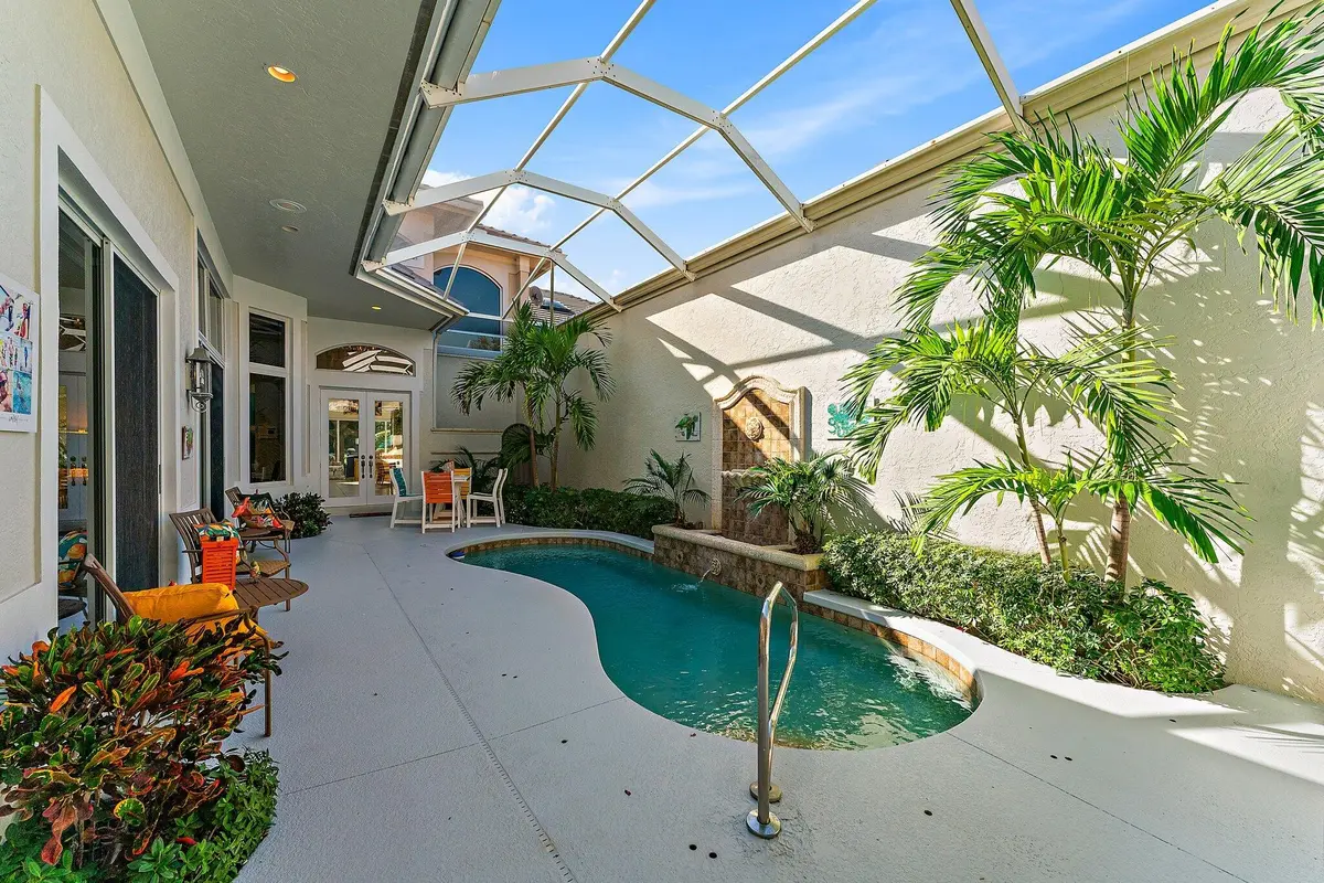 Courtyard-Pool at 12020 SE Birkdale Run, Jupiter