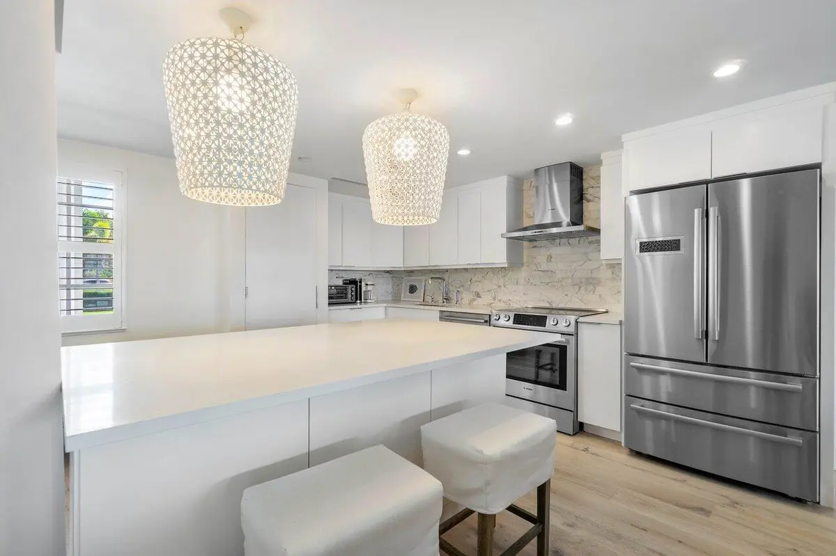 Kitchen at 2170 Ibis Isle Road 3, Palm Beach