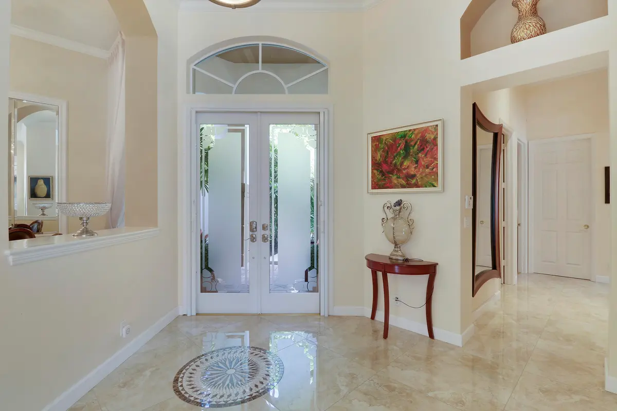 Foyer at 8216 Cypress Point Road, West Palm Beach