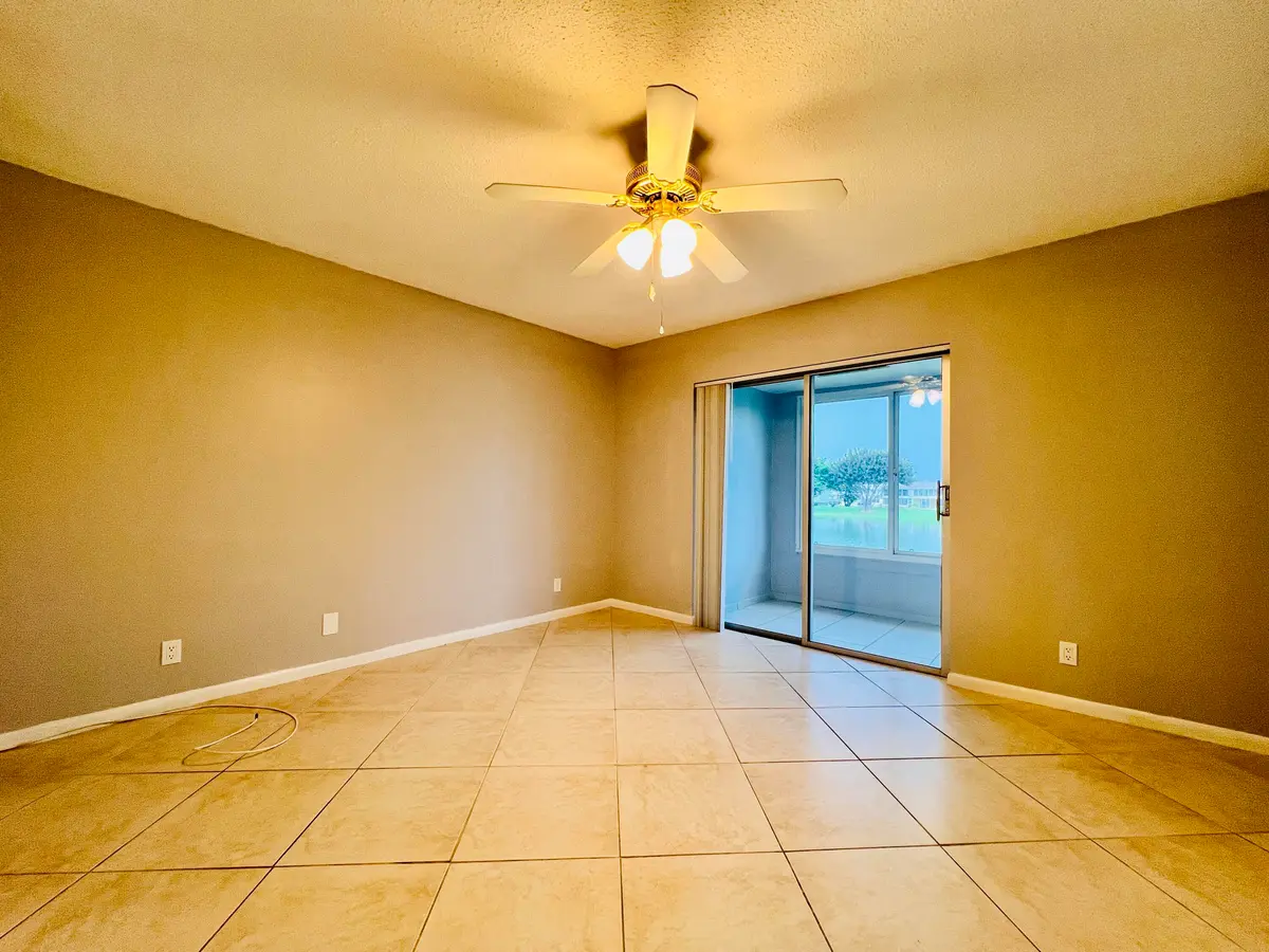 Two of Two Water View Bedrooms at 210 Somerset K, West Palm Beach