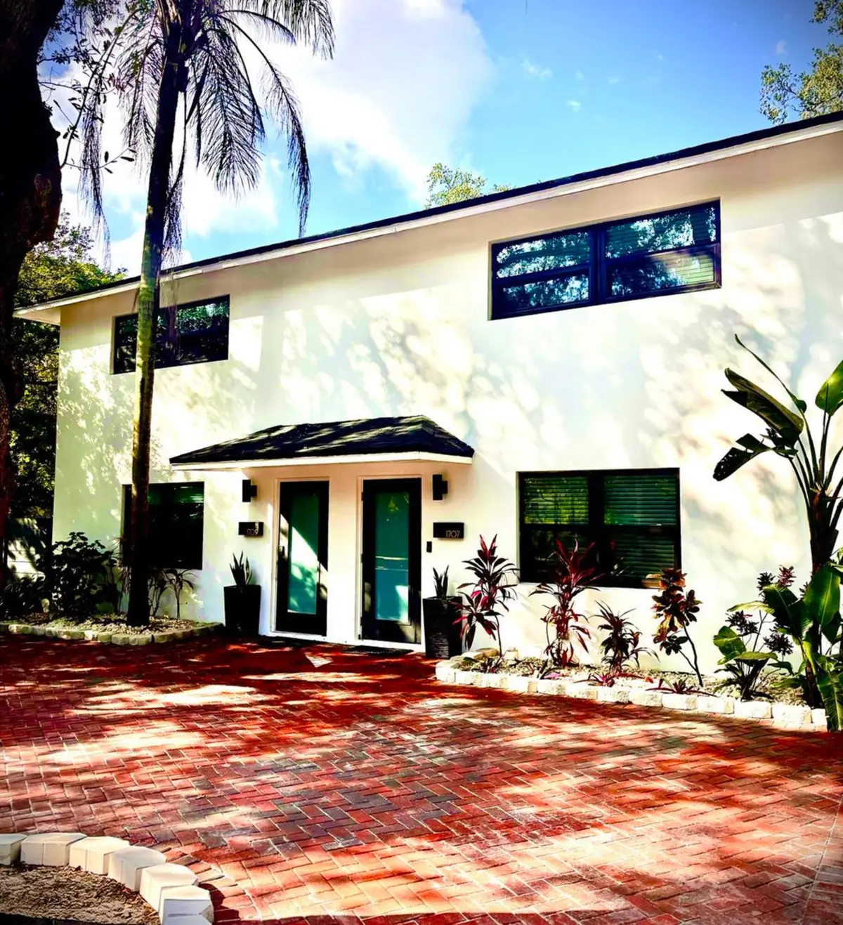 Exterior Front of Property at 1707 SW 24th Street 1-2, Fort Lauderdale