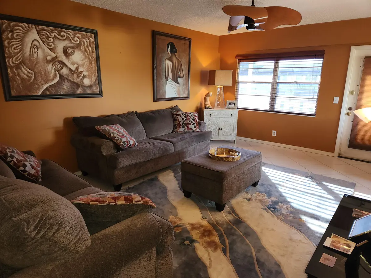 Livingroom at 113 Mansfield C, Boca Raton