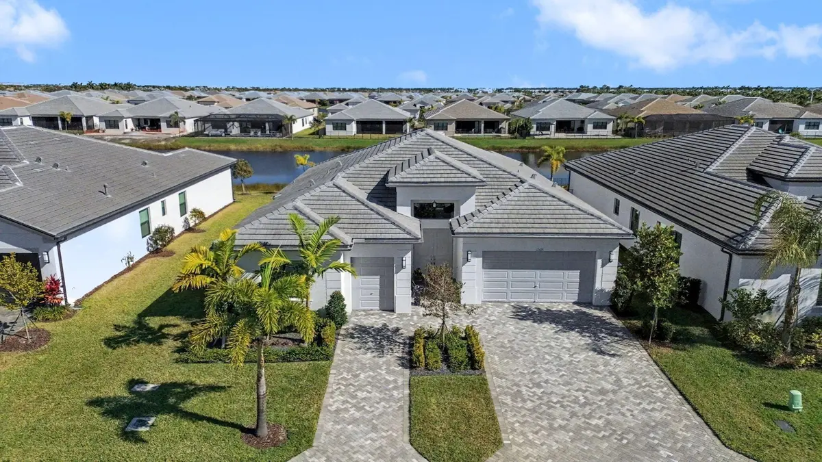 Front Aerial at 12433 SW Crystal Cove Drive, Port St. Lucie