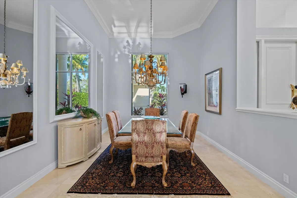 Dining Room at 1648 Cypress Row Drive, West Palm Beach