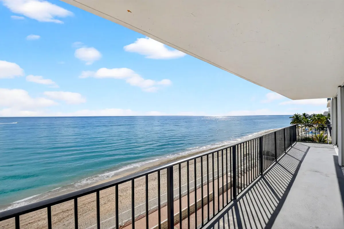 40 Foot Balcony at 3456 S Ocean Boulevard 5020, Palm Beach