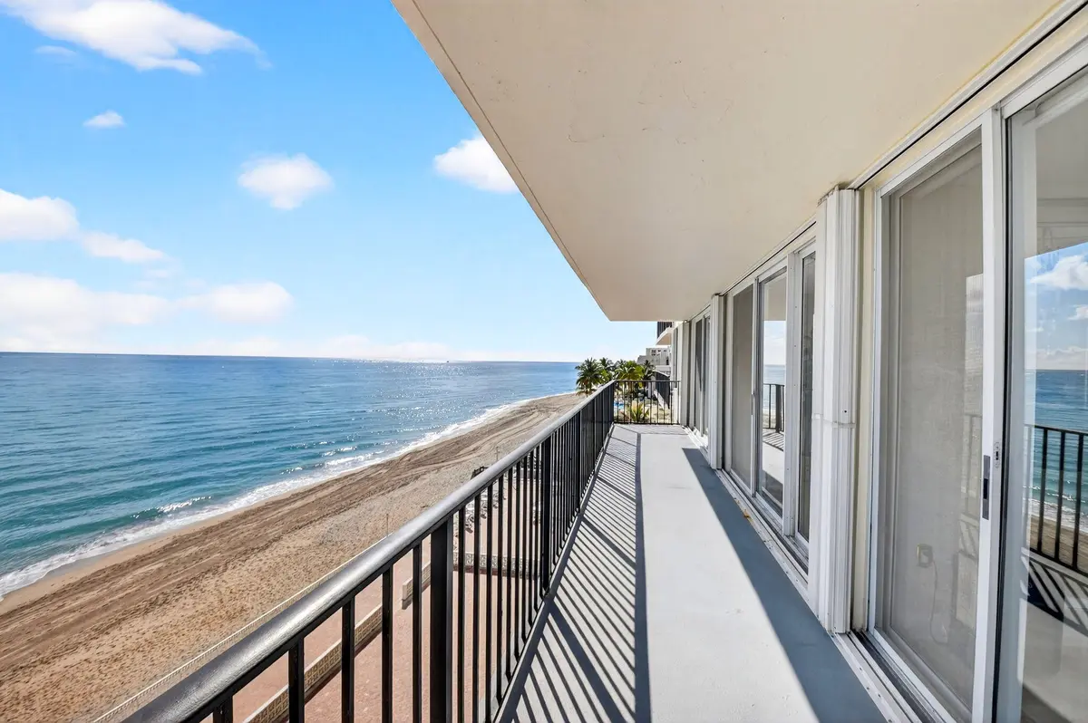 40 Foot Balcony at 3456 S Ocean Boulevard 5020, Palm Beach