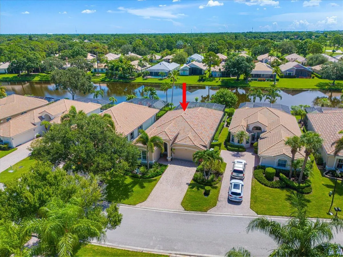Aerial View at 8332 Muirfield Way, Port St. Lucie