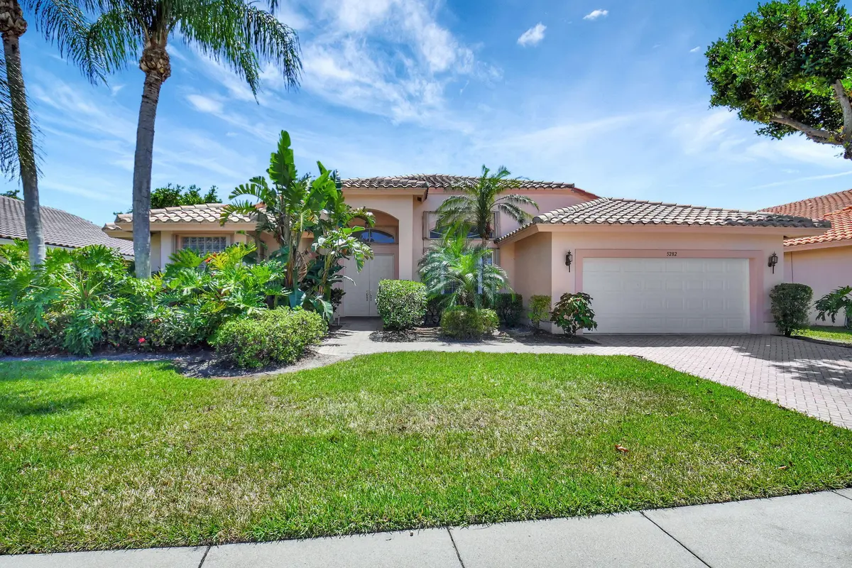 FRONT OF HOUSE at 5282 Brooklawn Terrace, Boynton Beach