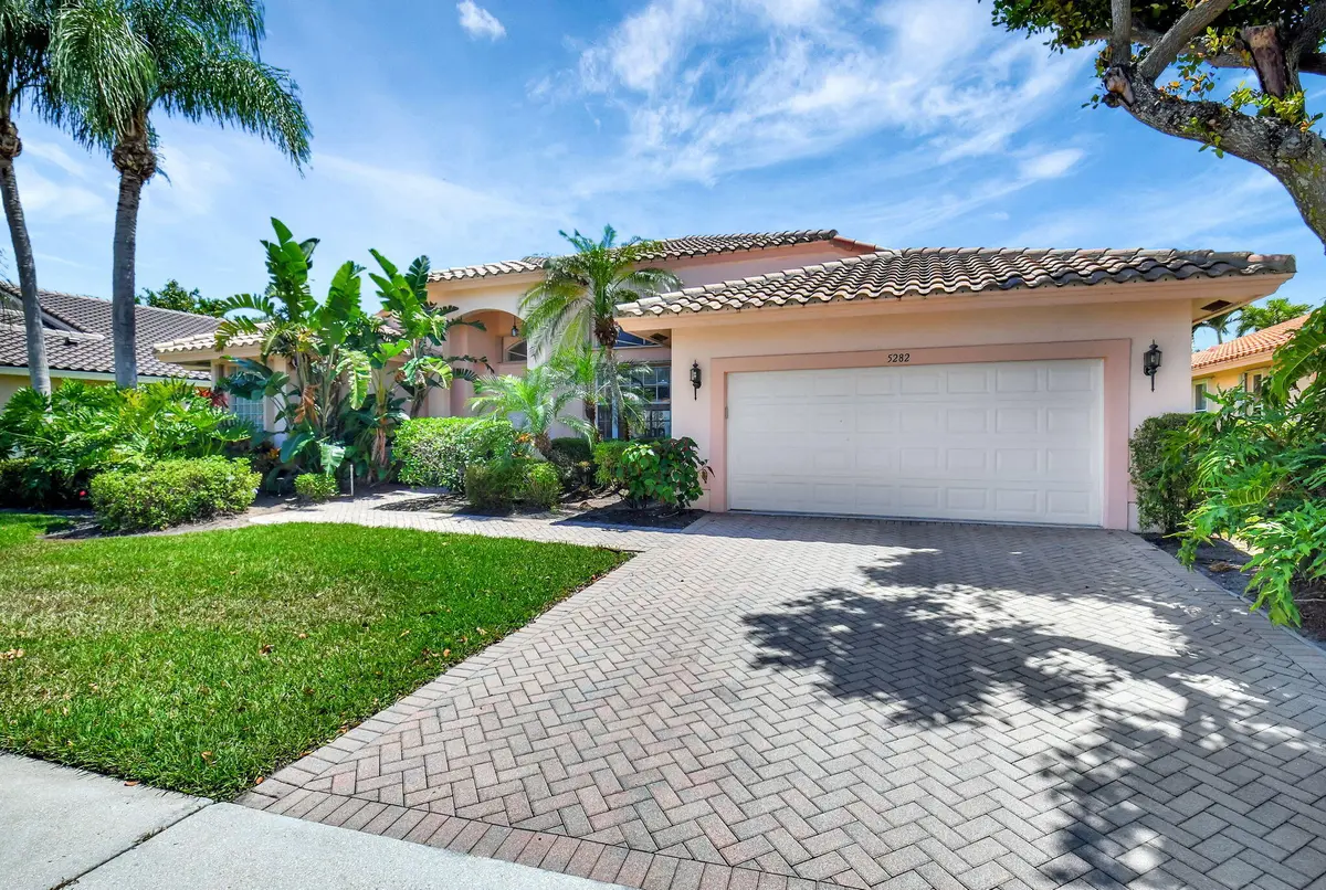 FRONT OF HOUSE at 5282 Brooklawn Terrace, Boynton Beach