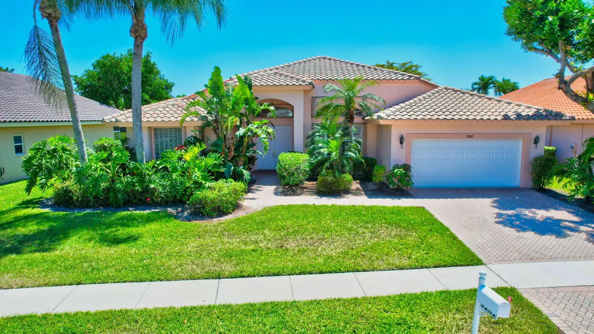 FRONT OF HOUSE at 5282 Brooklawn Terrace, Boynton Beach