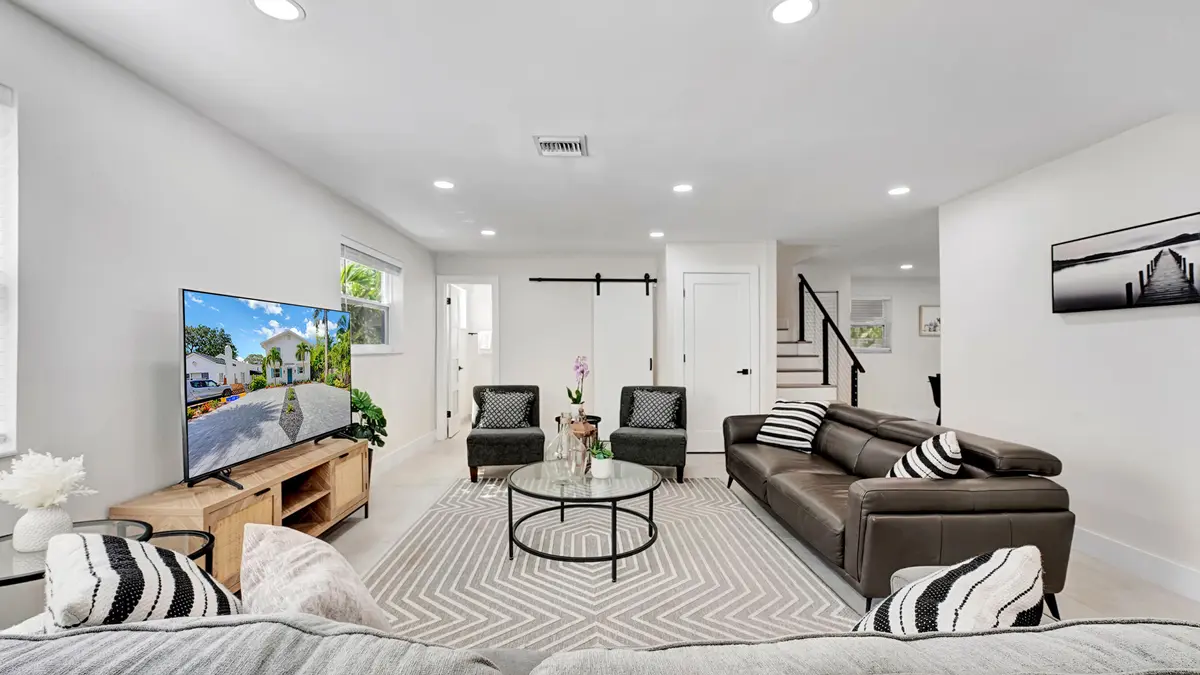 Main Living Room at 218 NE 10th Street, Delray Beach