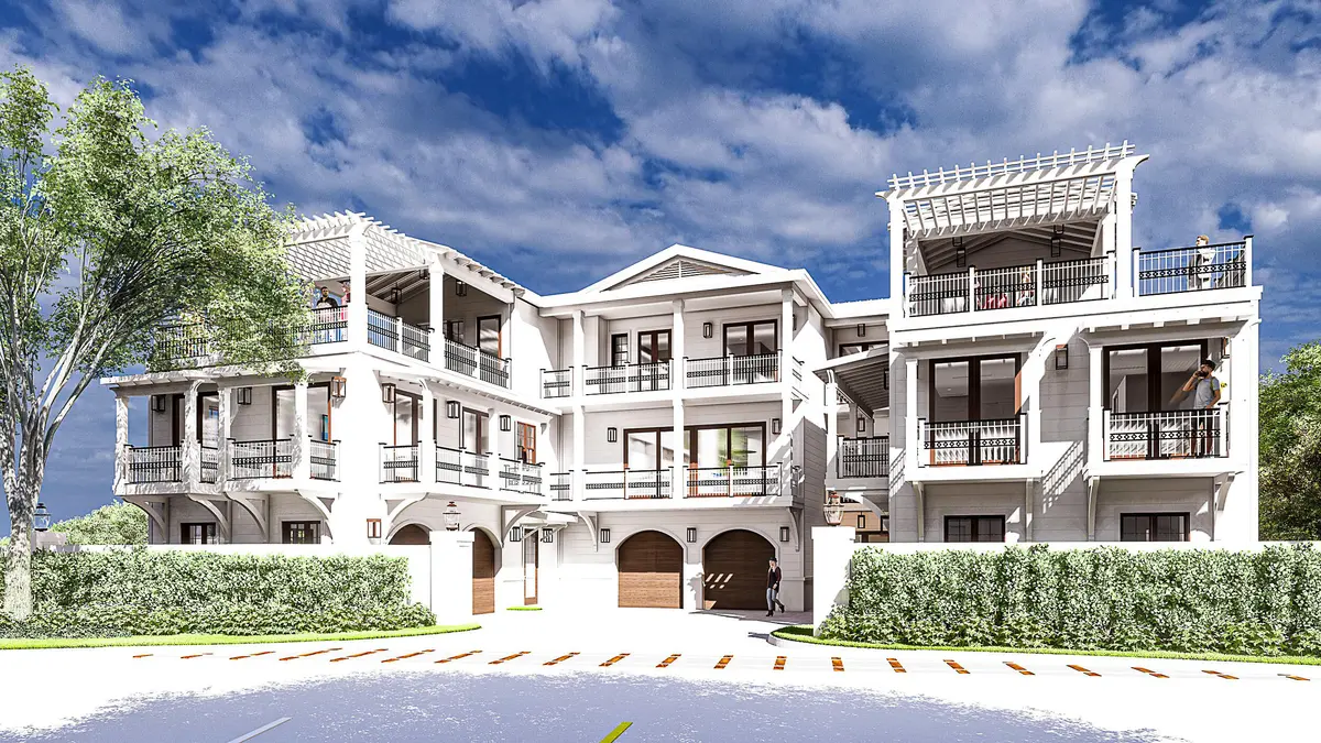 Digital Rendering - Front Elevation at 18011 N Highway A1a, Jupiter