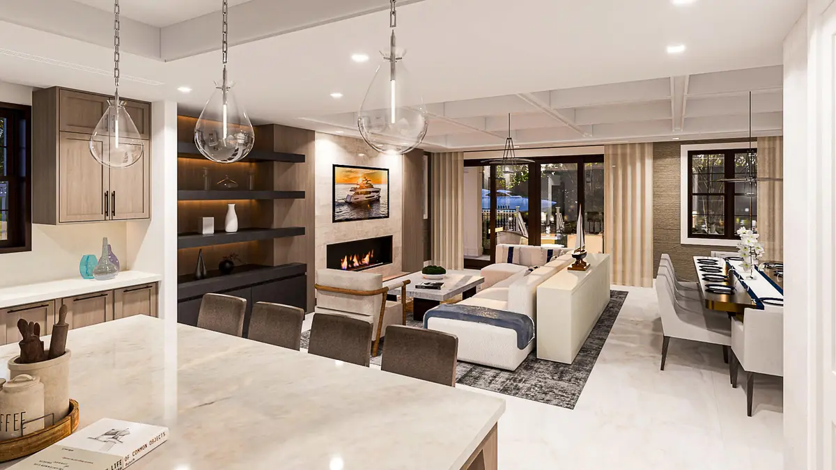 Digital Rendering - Interior at 18011 N Highway A1a, Jupiter