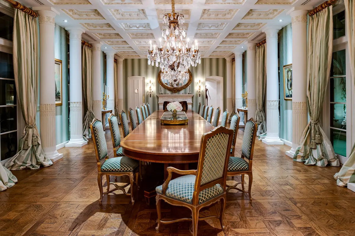 Formal Dining Room at 790 S County Road, Palm Beach