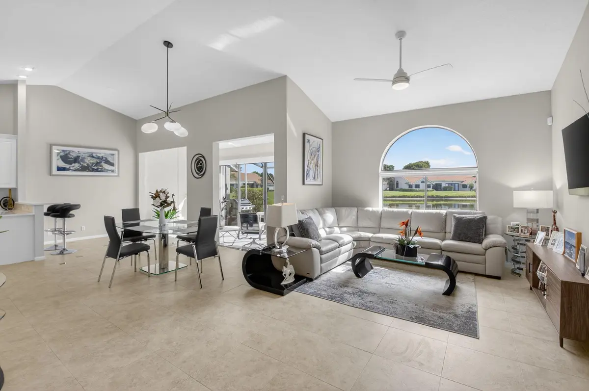 living room & dining room at 7400 Hearth Stone Avenue, Boynton Beach