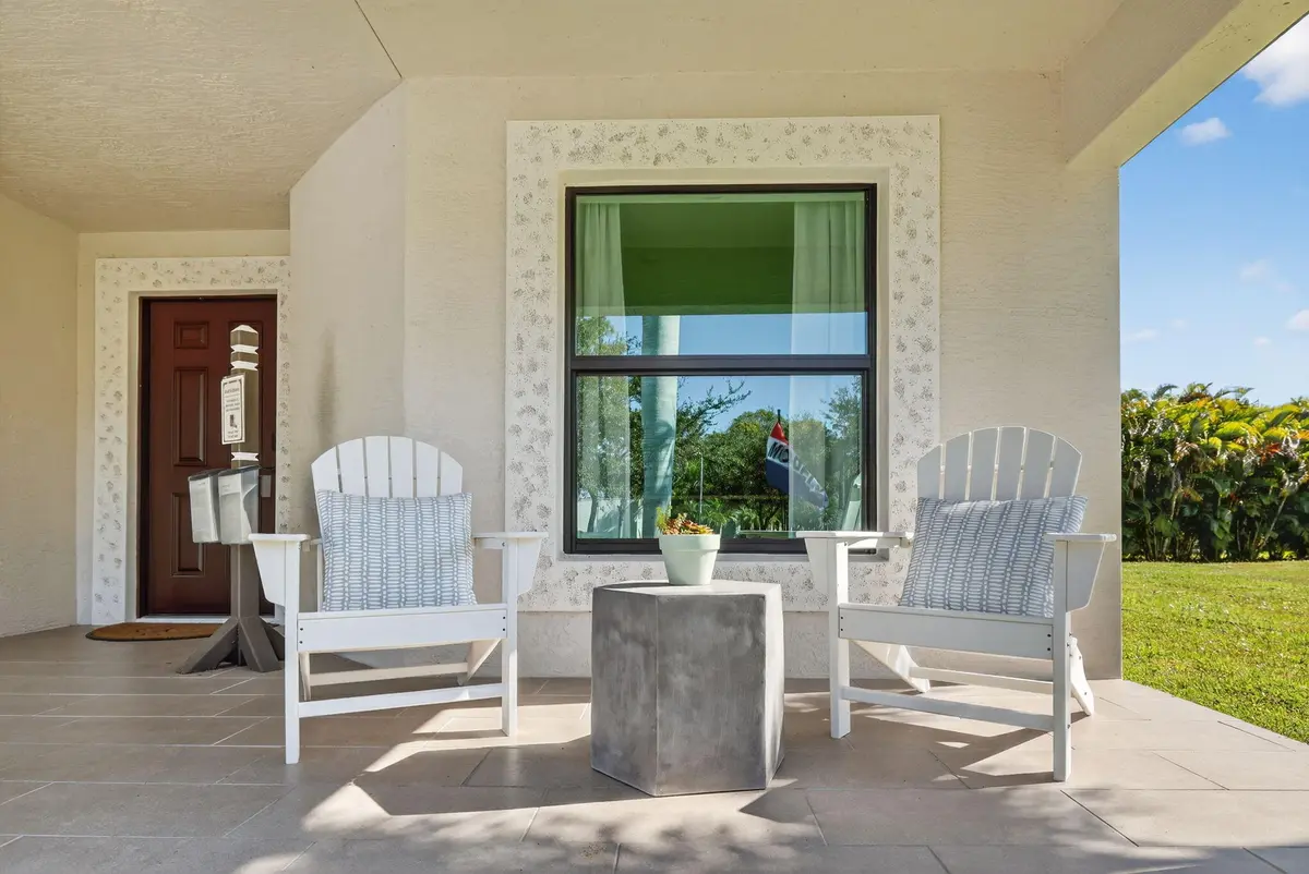 Covered Front Porch at 53 El Camino Real, Port St. Lucie