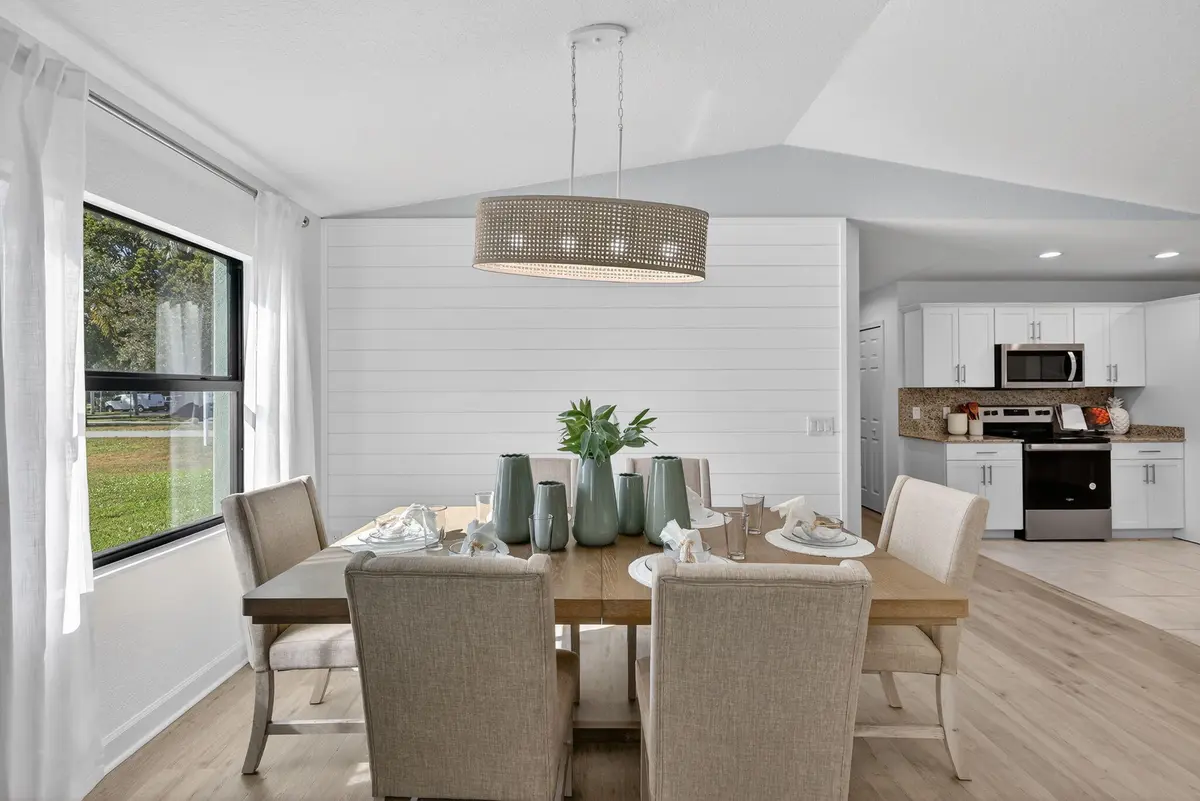 Dining Room-Kitchen at 53 El Camino Real, Port St. Lucie