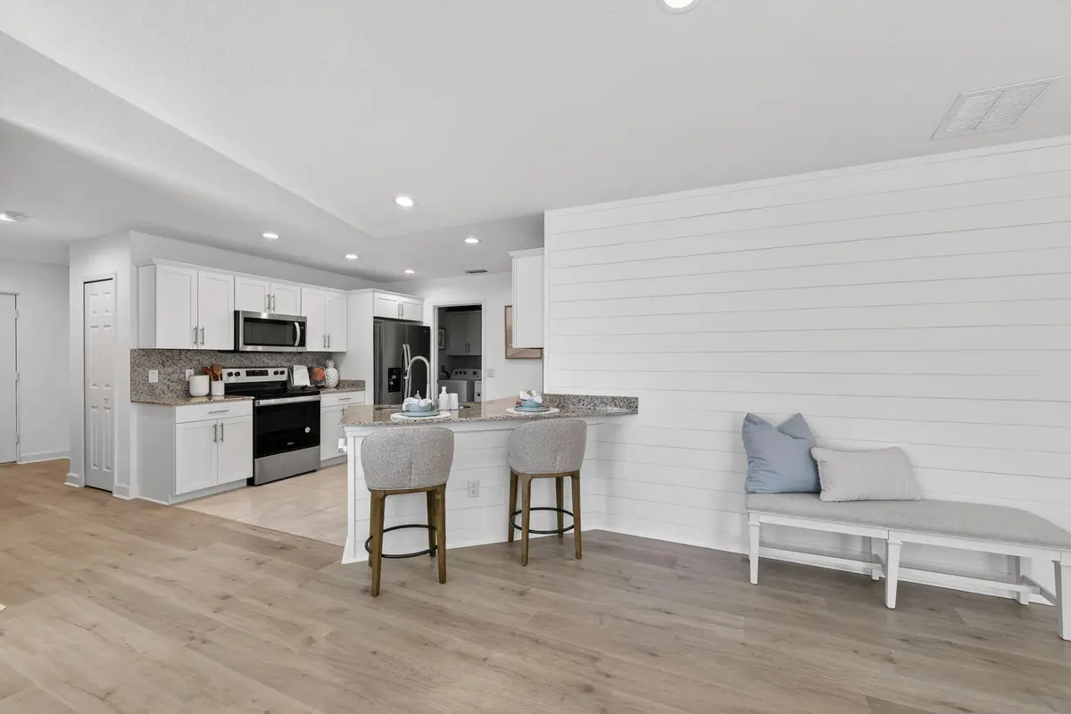 Great Room to Kitchen at 53 El Camino Real, Port St. Lucie