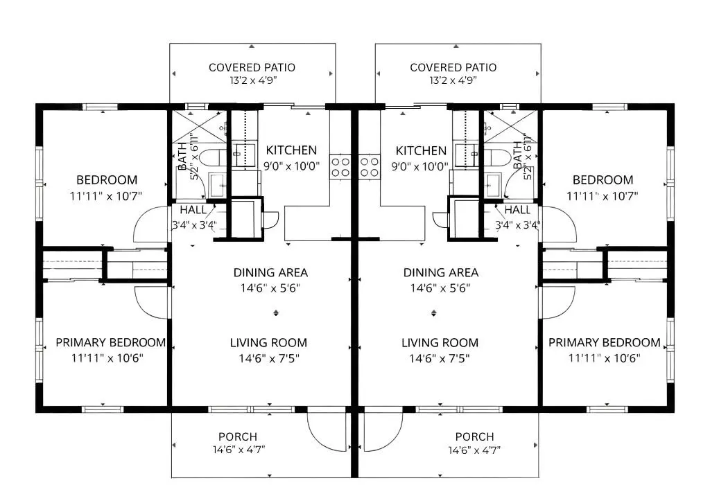 Floor Plan at 215 N Swinton Avenue, Delray Beach