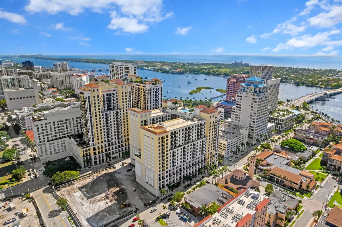 Aerial at 801 S Olive Avenue 1402, West Palm Beach