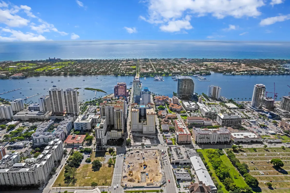 Aerial at 801 S Olive Avenue 1402, West Palm Beach