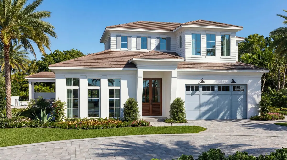 Front Elevation at 187 Birkdale Lane, Jupiter