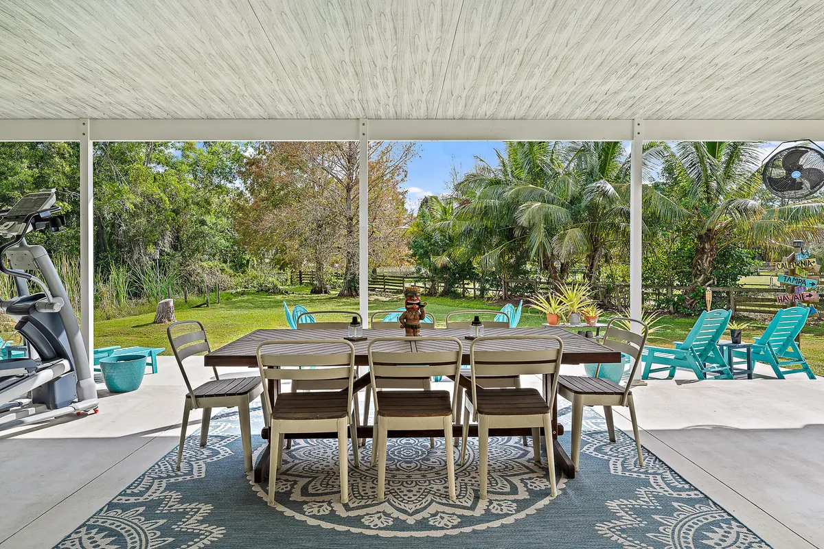 Back Patio at 17696 Winterhawk Trail, Jupiter