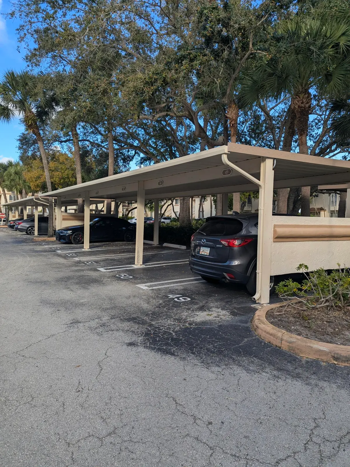 Carport at 19117 Glenmoor Drive, West Palm Beach