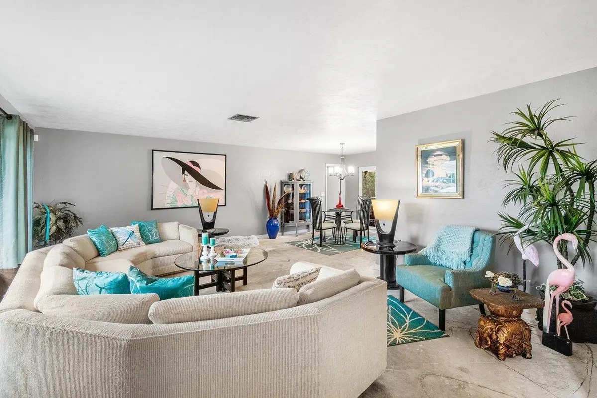 Spacious Living Room at 1220 SW 25th Place, Boynton Beach