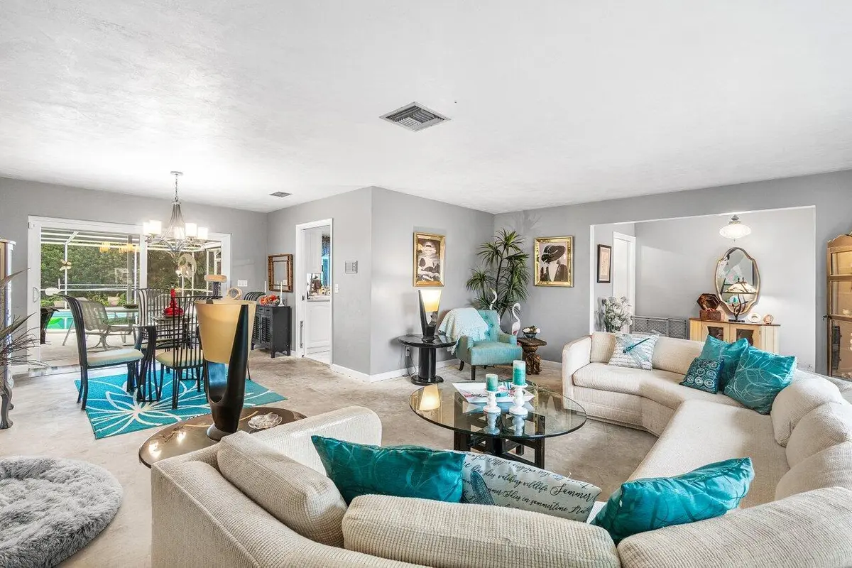 Living and Dining at 1220 SW 25th Place, Boynton Beach