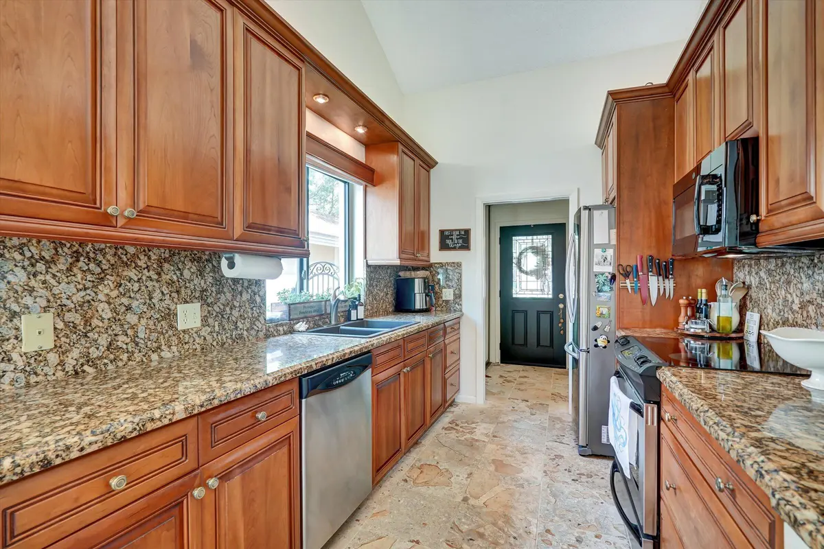 Gorgeous Cherry Cabinets at 316 River Edge Road, Jupiter