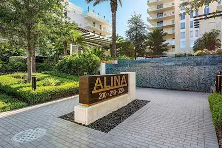 Alina Sign at 220 SE Mizner Boulevard Ph911, Boca Raton