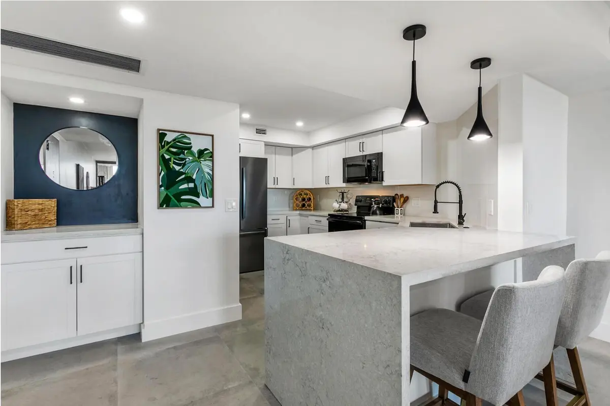 Kitchen at 2425 Presidential Way 1101, West Palm Beach