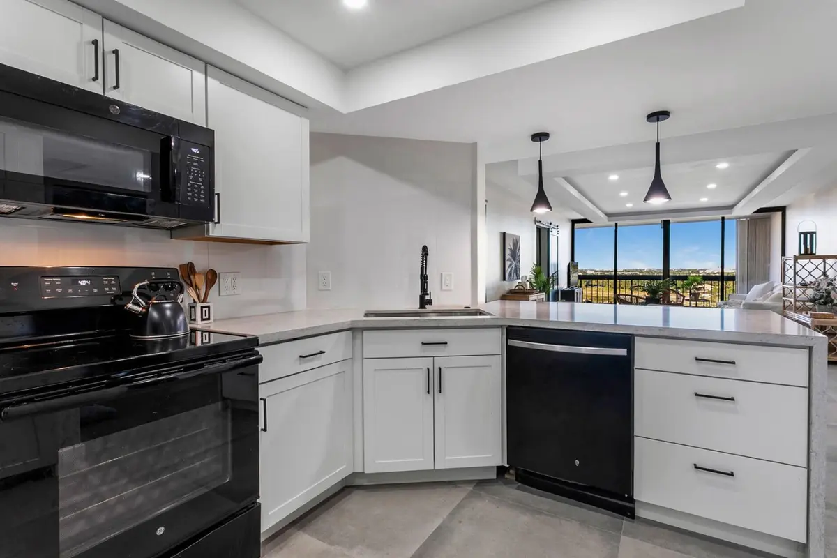 Kitchen at 2425 Presidential Way 1101, West Palm Beach