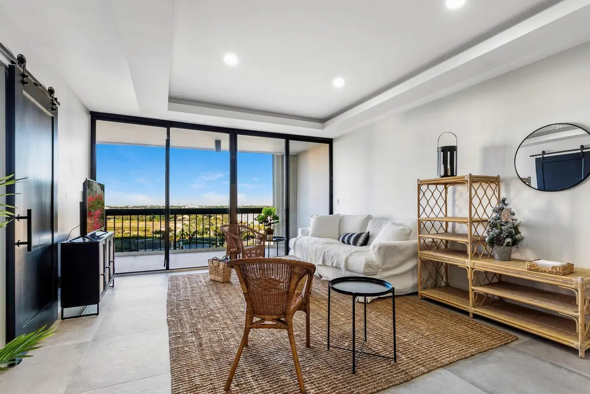 Living Room at 2425 Presidential Way 1101, West Palm Beach